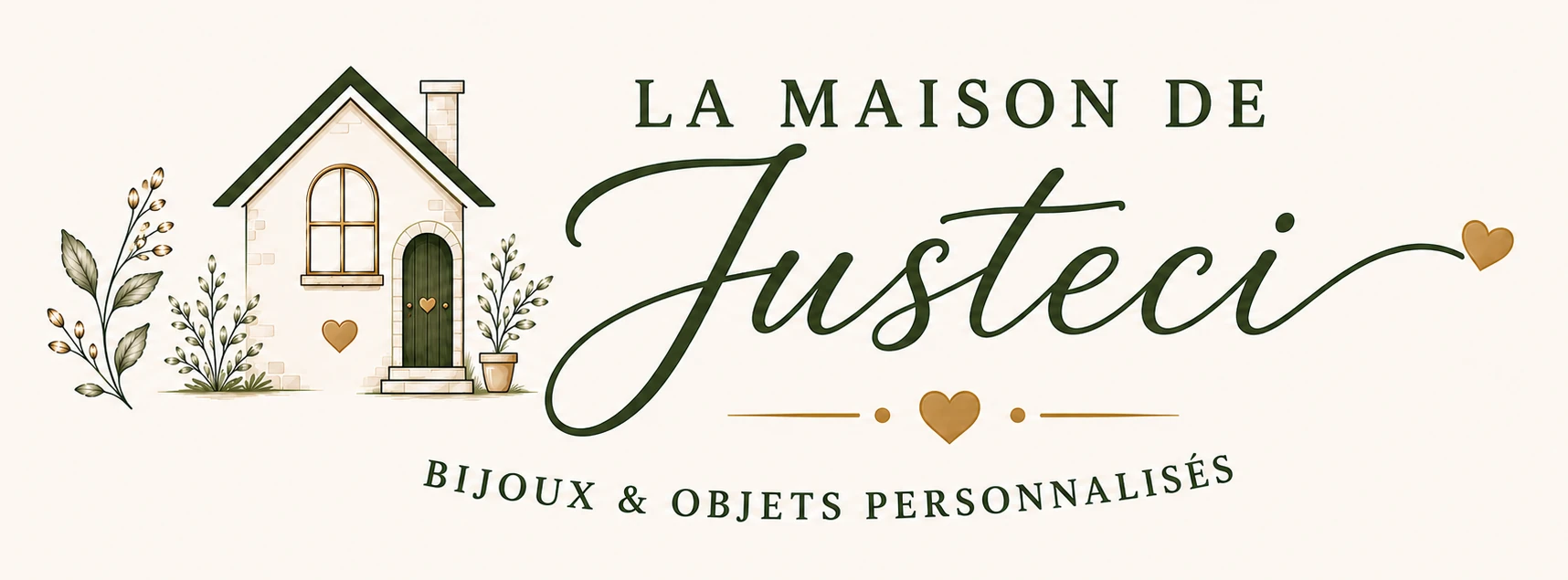 La Maison de Justeci, bijoux et objets personnalisés